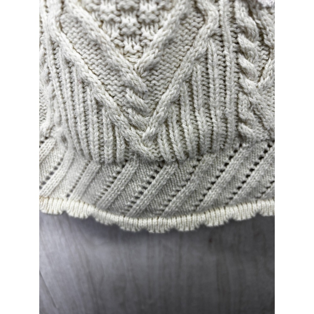 Vintage Knitmakers 3D Sweater Womens XL Clothesline 80s USA Novelty Art Knit - Picture 6 of 8